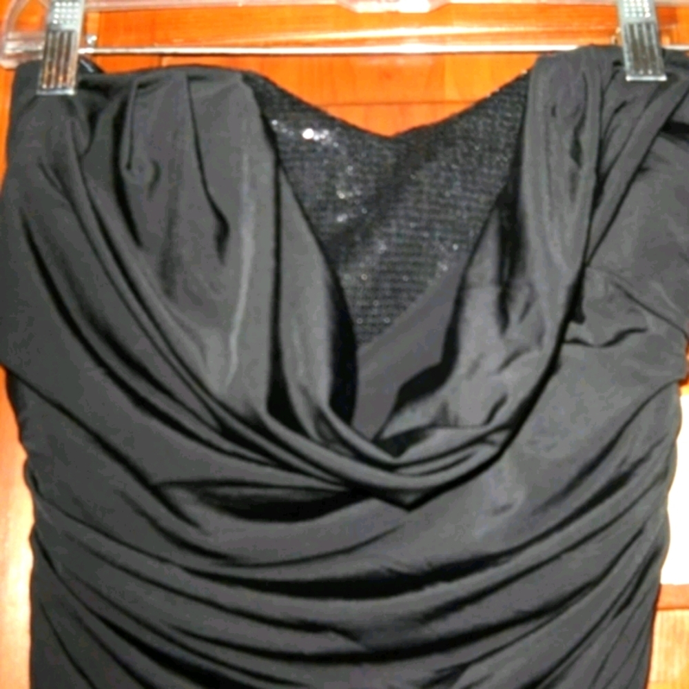 Forever 21 Strapless ruched dress